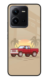 Desert Classic Drive Vivo V25 5G Glass Case